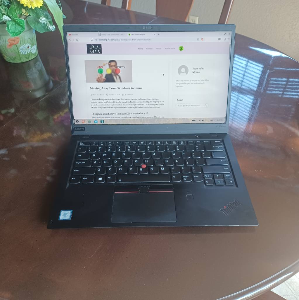 Lenovo Laptop Computer